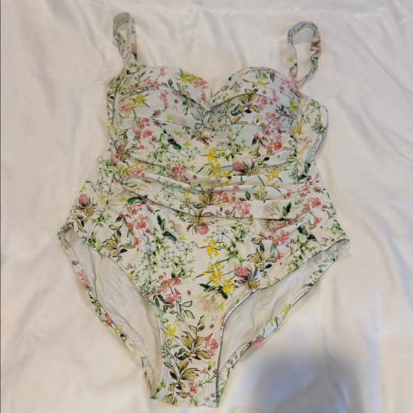 Other - Floral One-Piece Swimsuit